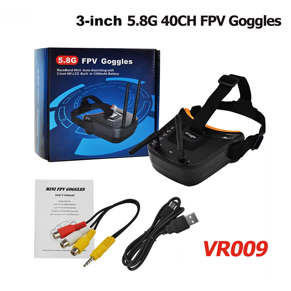 Fpv Drone Antenna - VR009 FPV Video Goggles 3Inch 480*320