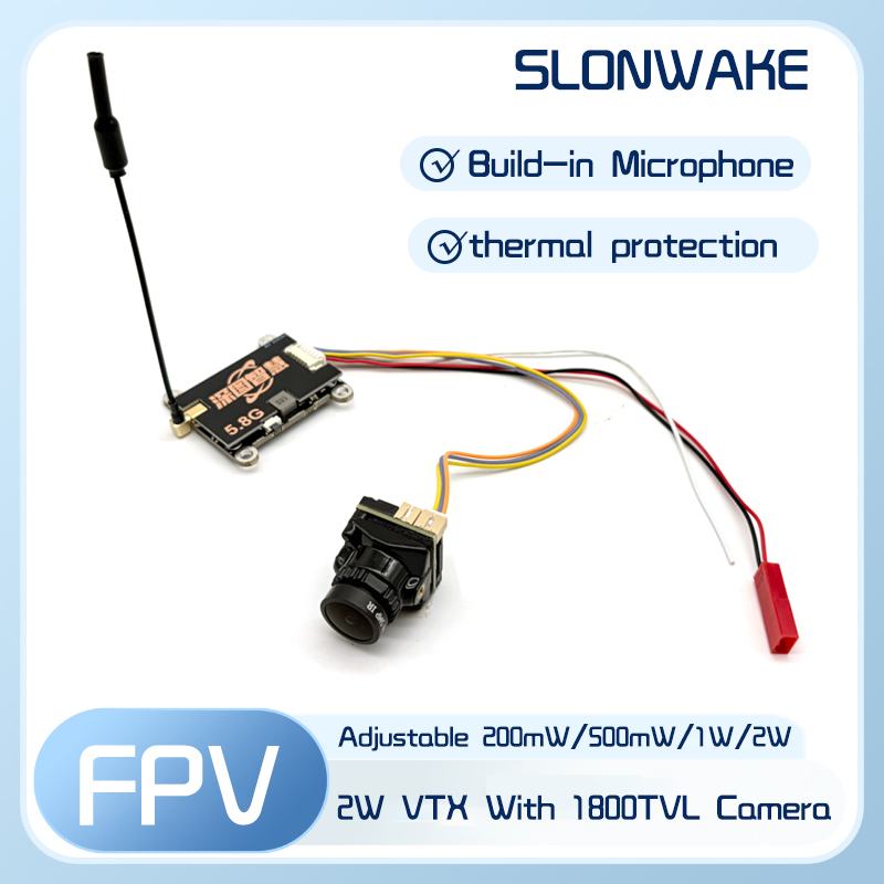 SLONWAKE 5.8G 56CH 2W transmit - Fpv Drone Vtx 评论和价格