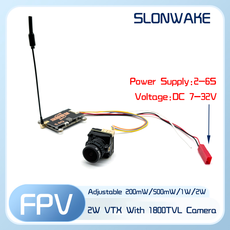 SLONWAKE 5.8G 56CH 2W transmit - Fpv Drone Vtx 评论和价格