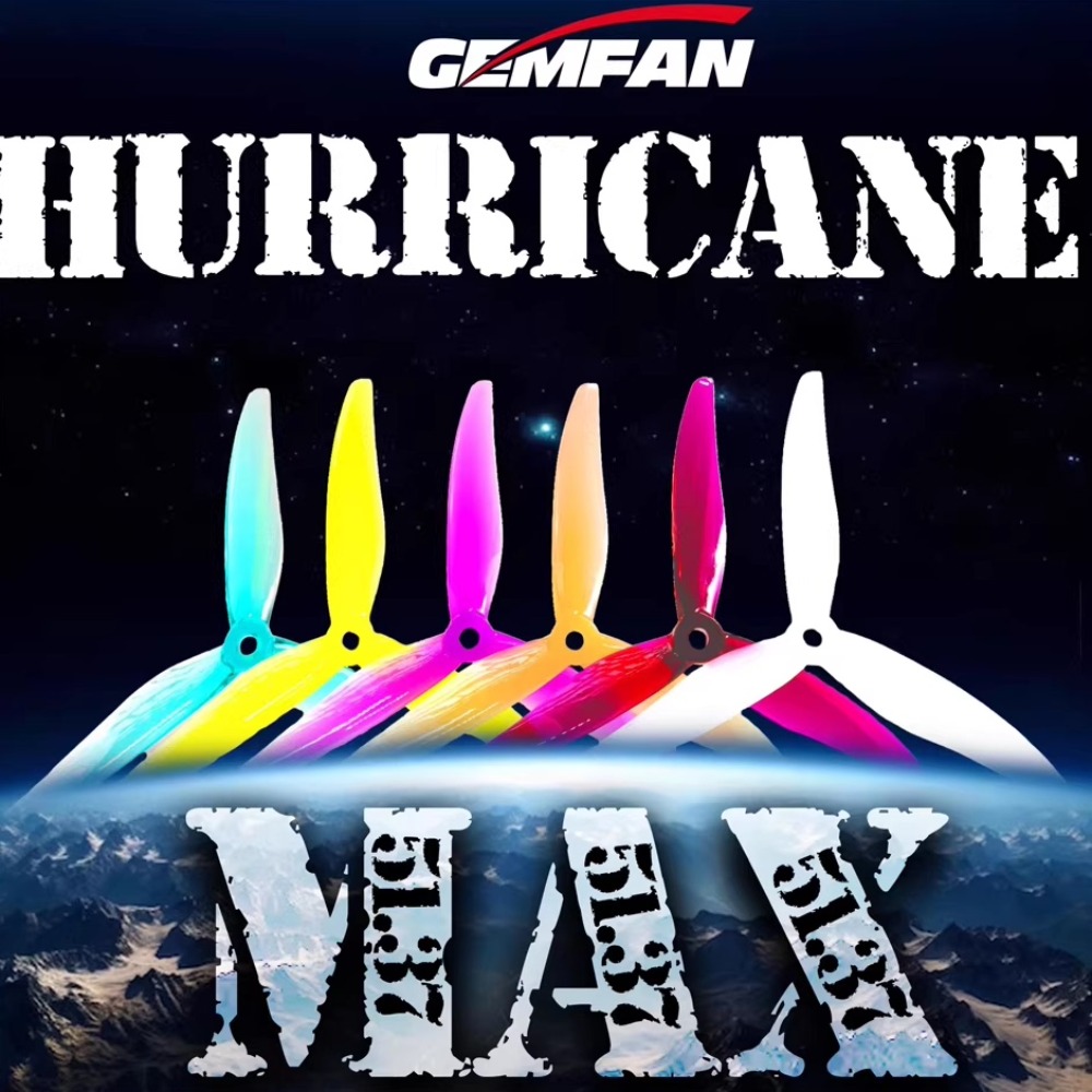 2Pairs Gemfan Hurricane 51377  - Fpv Drone Motor 评论和价格