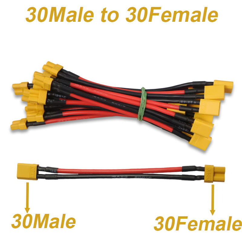 1/5pcs XT30 to XT30 Connector  - Fpv Drone Charger 评论和价格