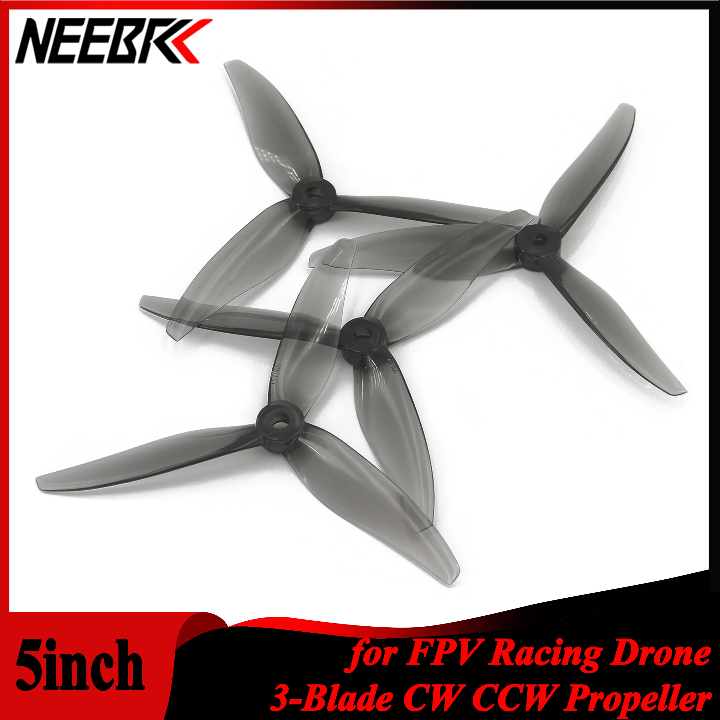 NEEBRC 12 Pairs 5 inch Props 3 - Fpv Drone Motor 评论和价格